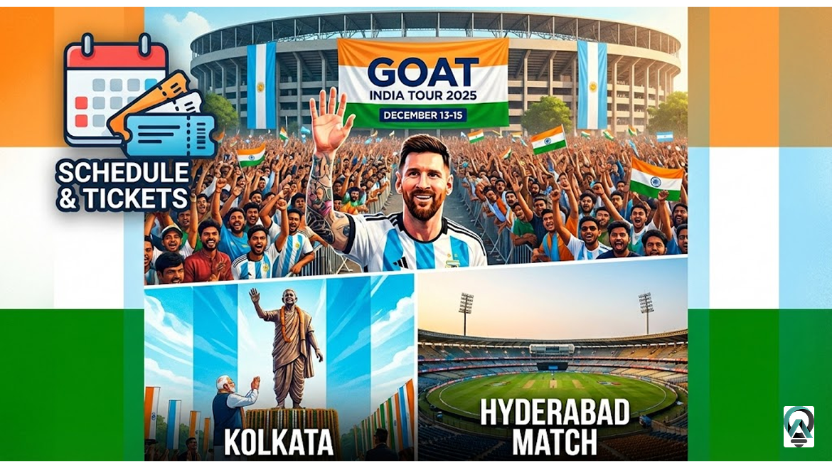 Messi Mania: The GOAT Lands in India – Full Schedule, Ticket Prices & Live Updates (2025)
