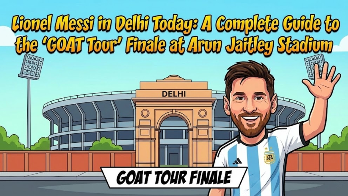Lionel Messi in Delhi Today: A Complete Guide to the ‘GOAT Tour’ Finale at Arun Jaitley Stadium