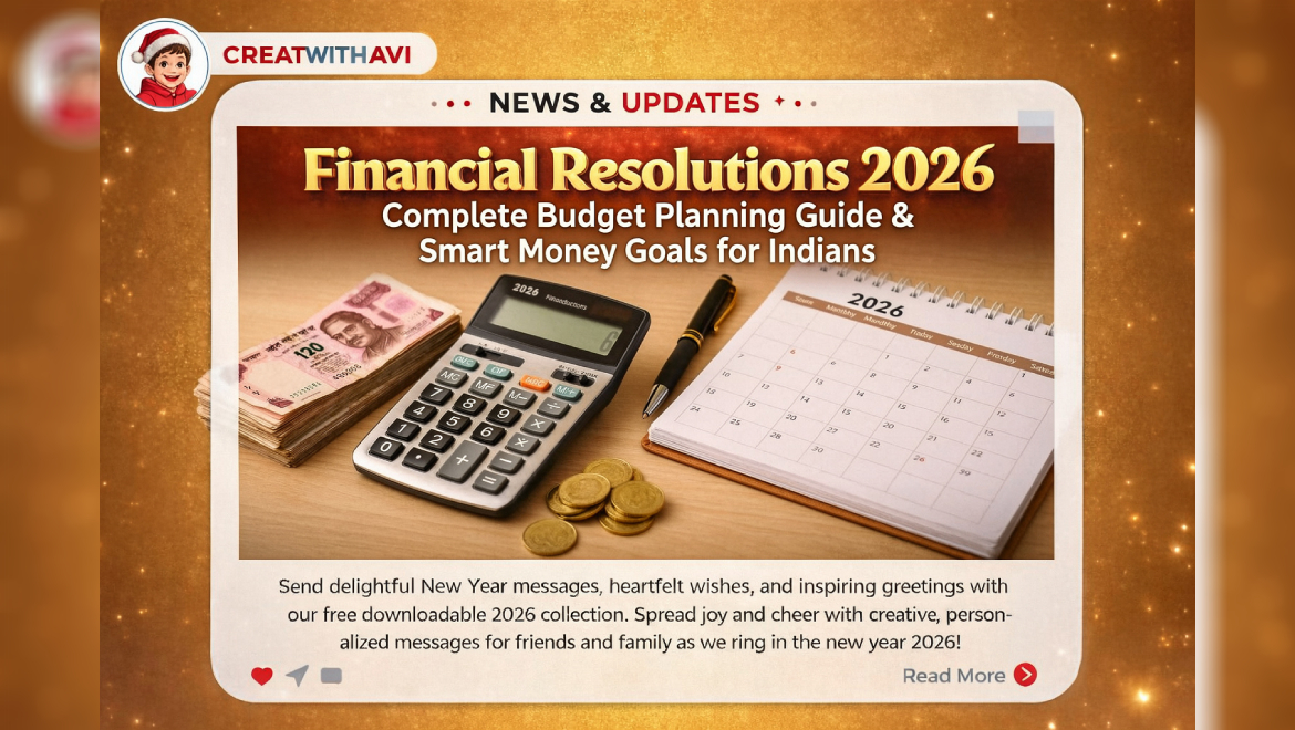 Financial Resolutions 2026: Complete Budget Planning Guide & Smart Money Goals for Indians